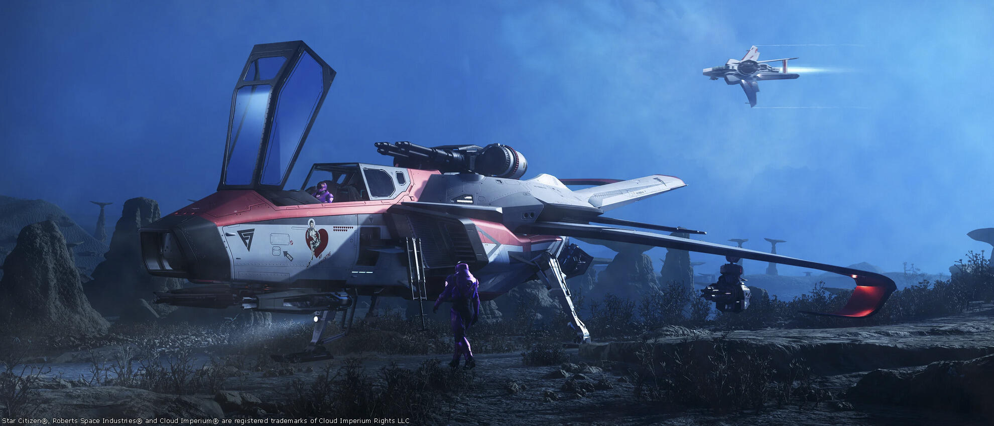 Star Citizen - Anvil F7C-M Super Hornet Heartseeker Mk II