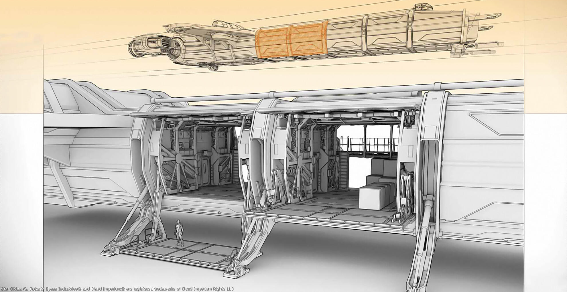 Star Citizen - Carterpillar cargo modules