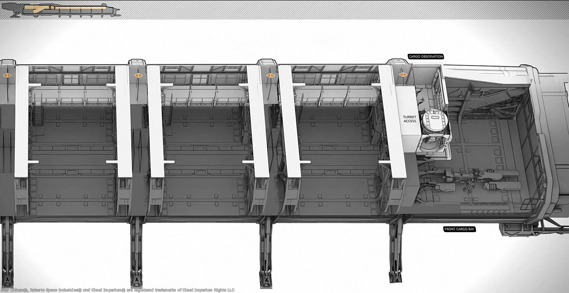 Star Citizen - Carterpillar cargo modules