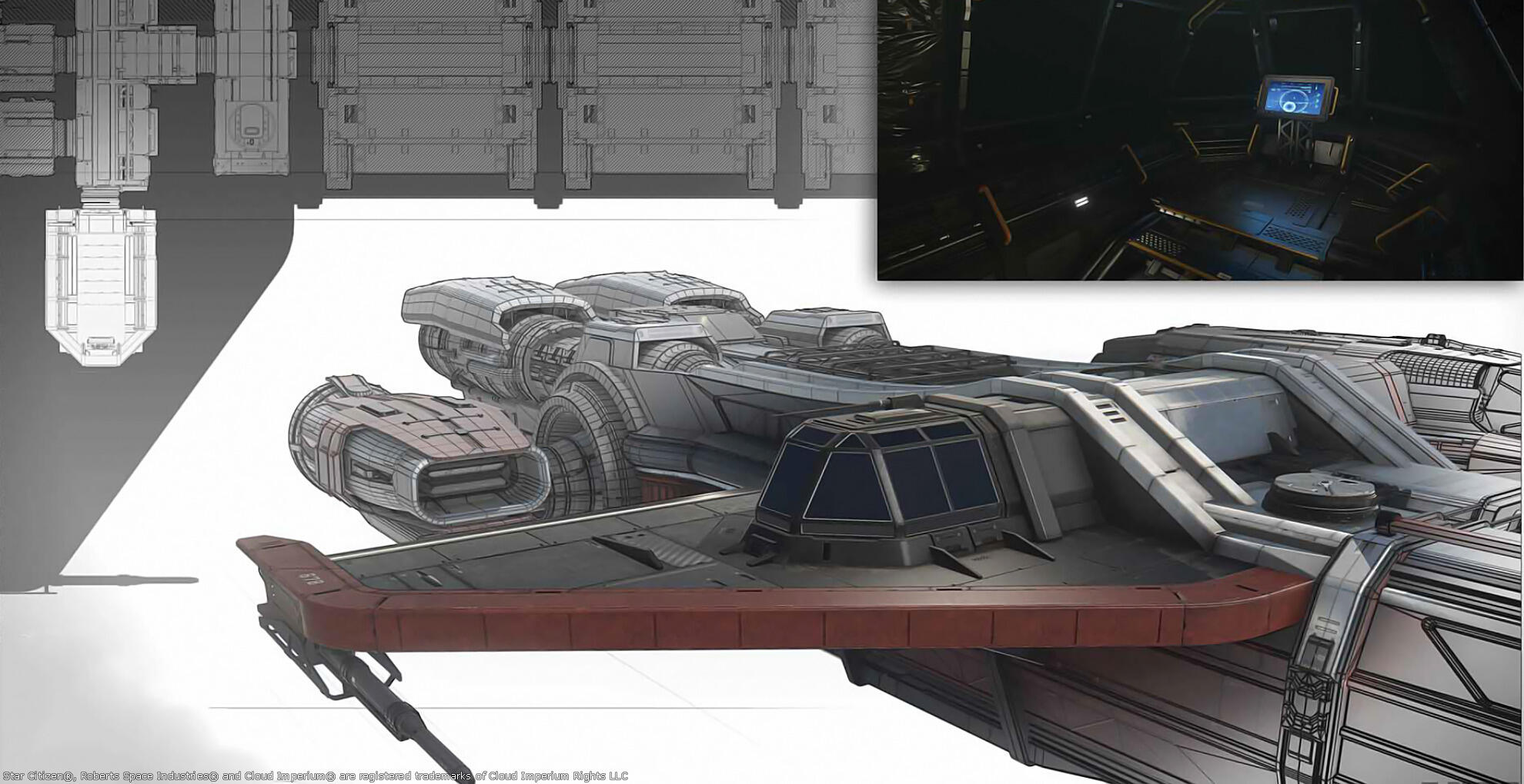 Star Citizen - Carterpillar tractor beam
