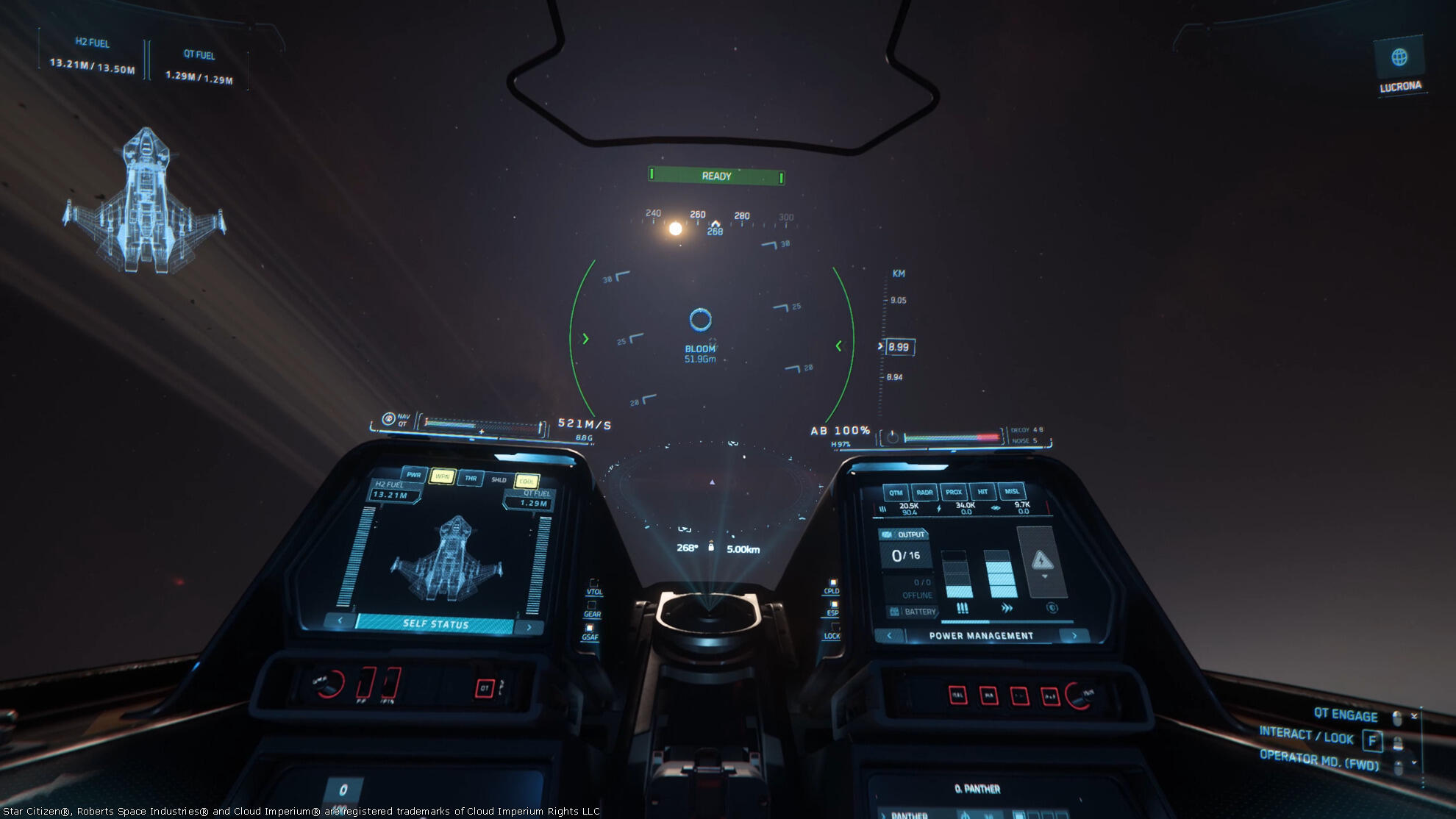 Star Citizen - Star Citizen, Qualibartion QT