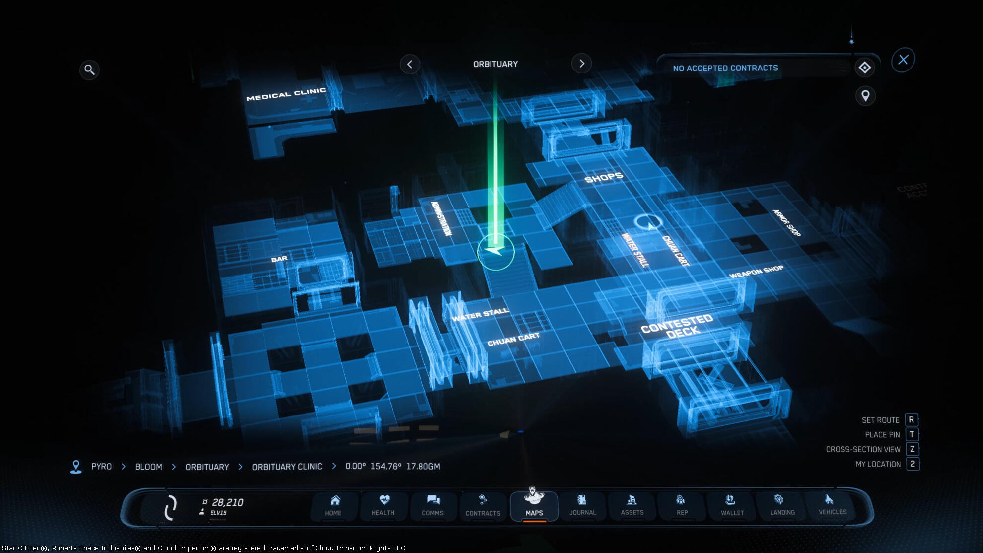 Star Citizen - Star Citizen, Starmap