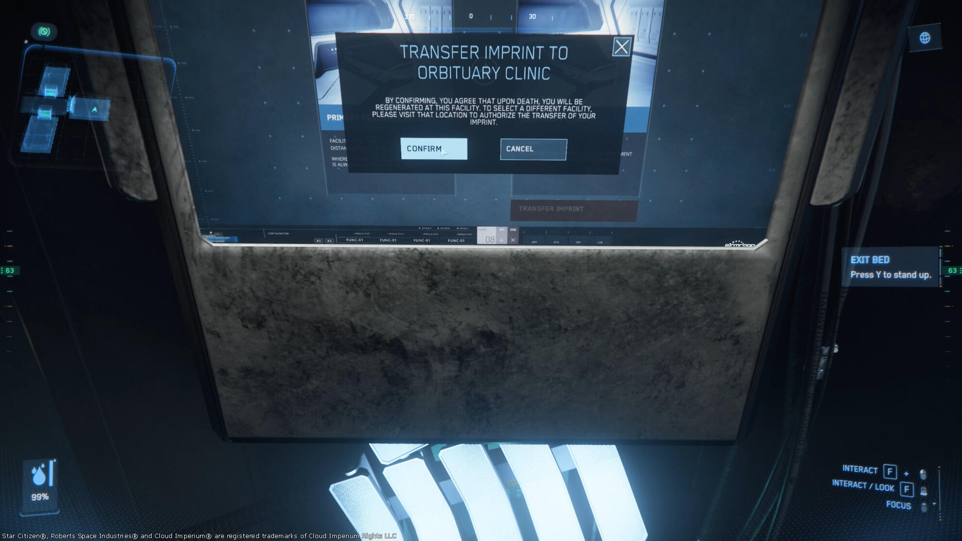Star Citizen - Star Citizen, transfert d'Empreinte
