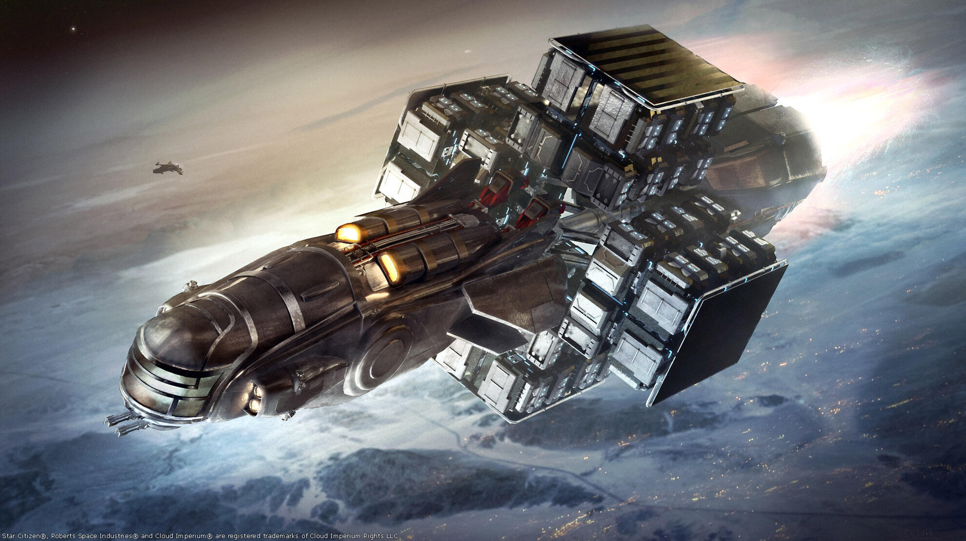 Star Citizen - Concept de 2015 du Misc Hull B