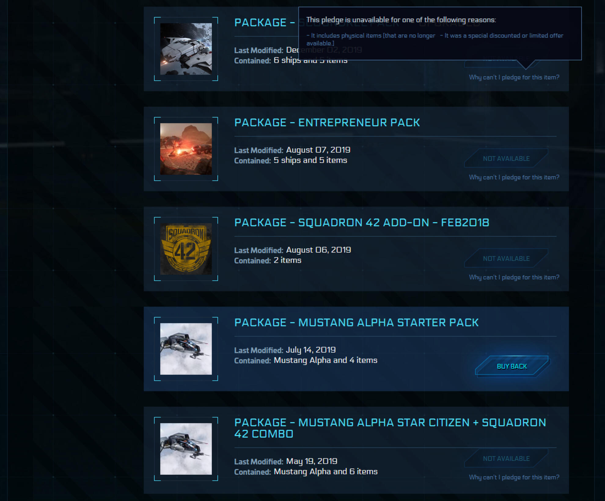 Star Citizen - Misc Hull B vue de face