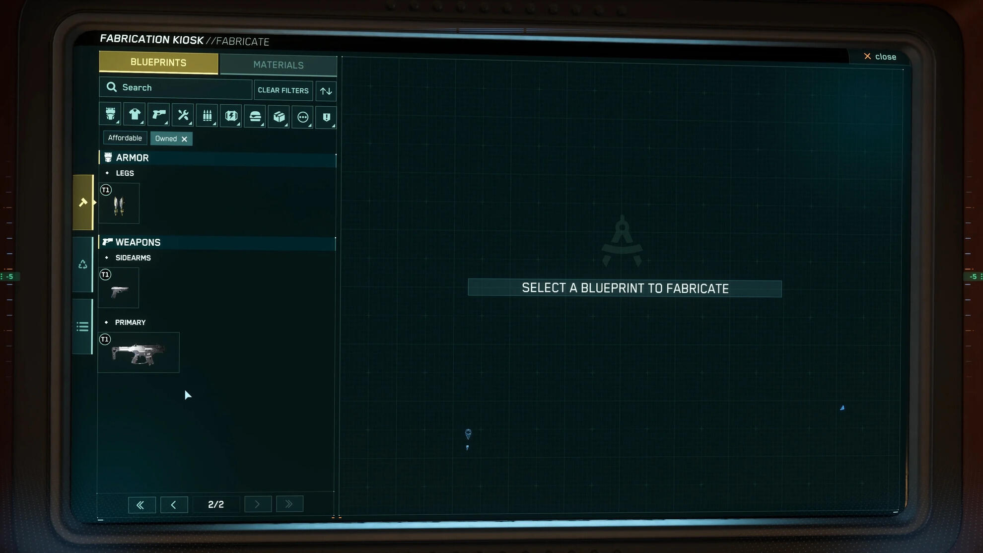 Star Citizen - Guide du Crafting en Alpha 4.7: Blueprints