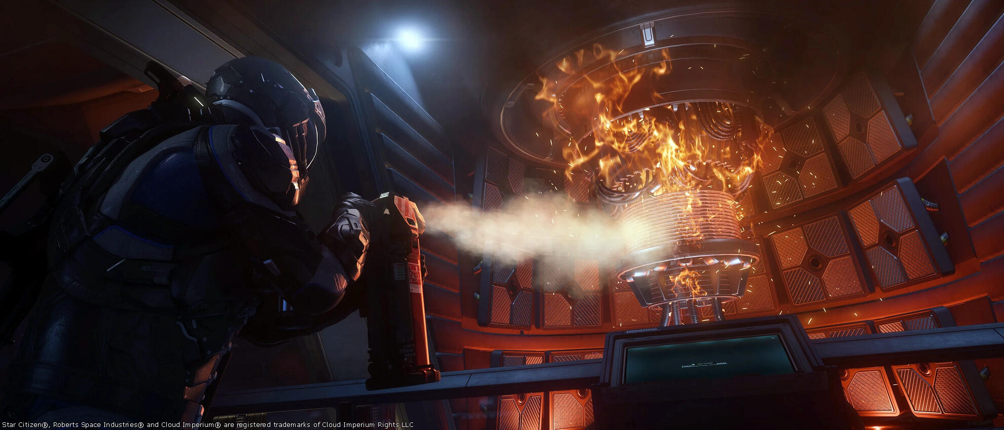 Star Citizen - Incendie