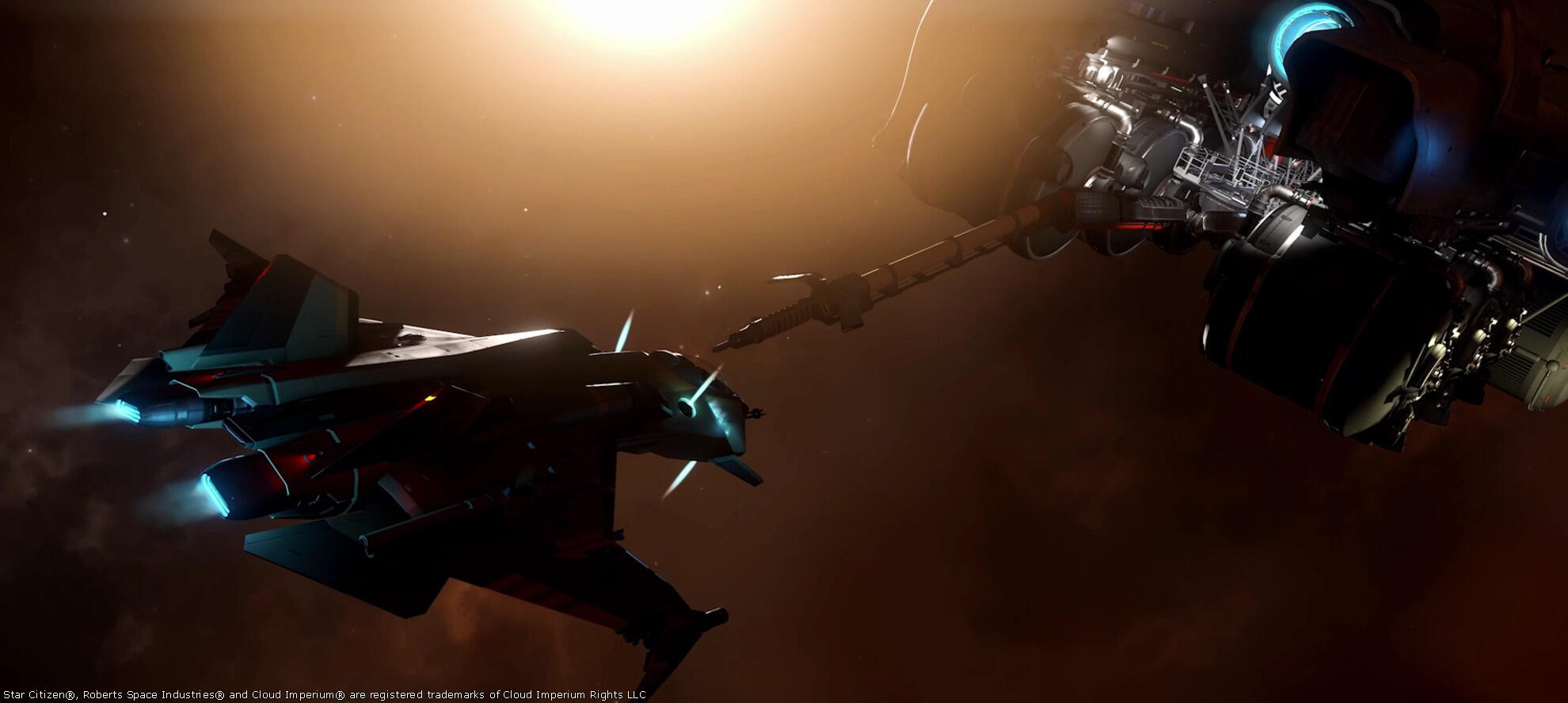 Star Citizen - Refueling Starfarer to Gladius