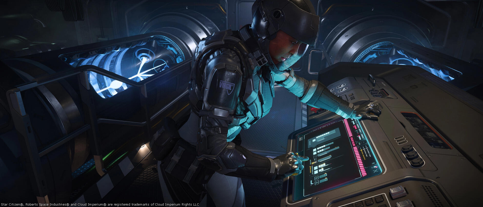 Star Citizen - Utilisation d'une console d'ingénérie