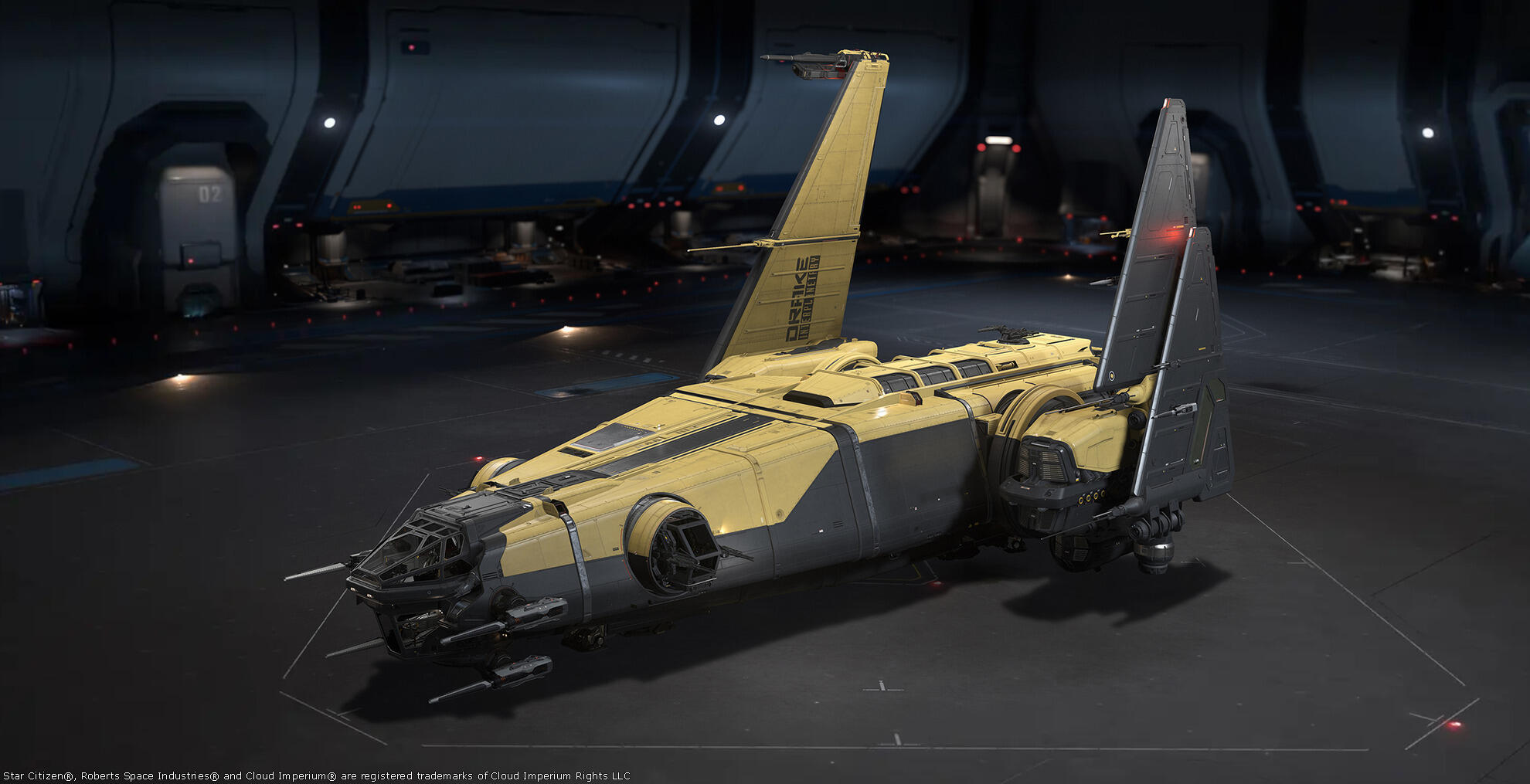 Star Citizen - Corsair-Paint-Hinterland