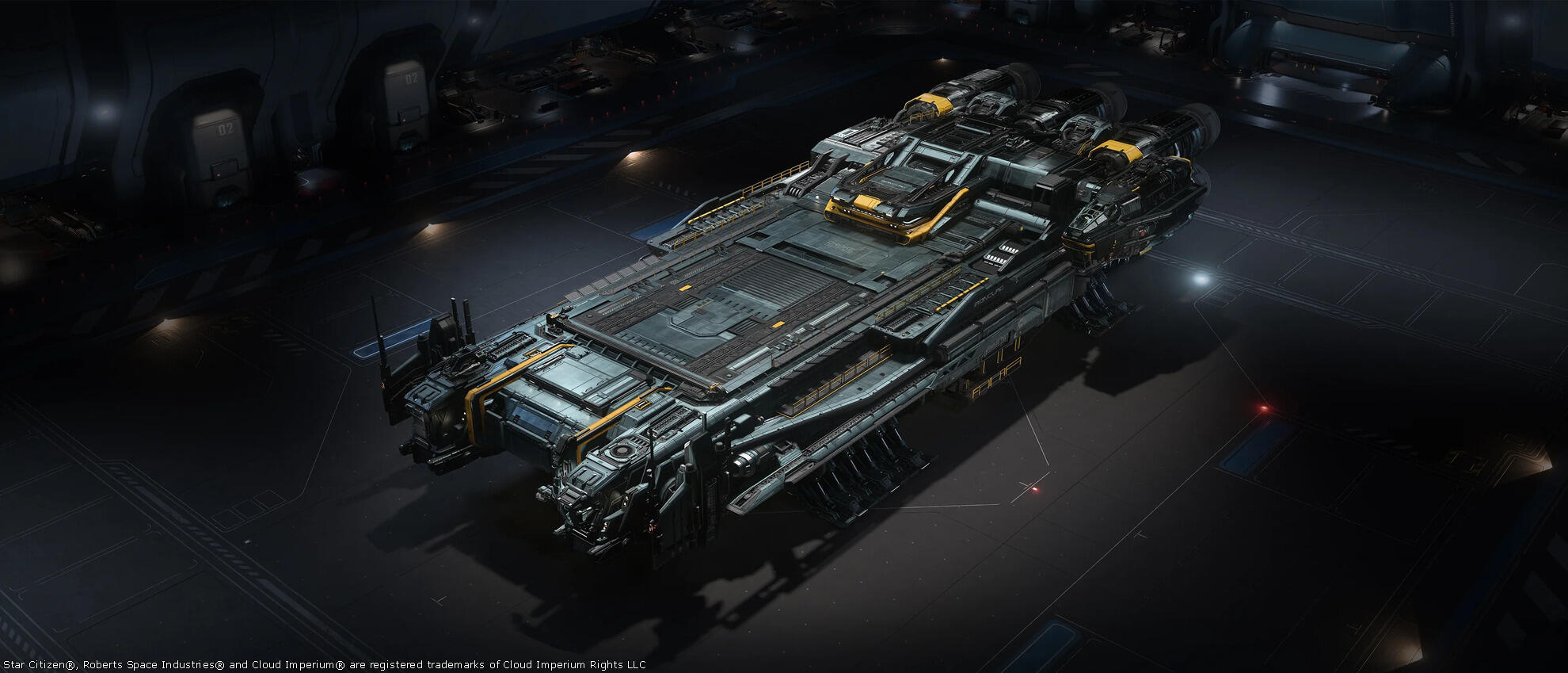 Star Citizen - DRAKE-Ironclad-Paint-Acquamarine