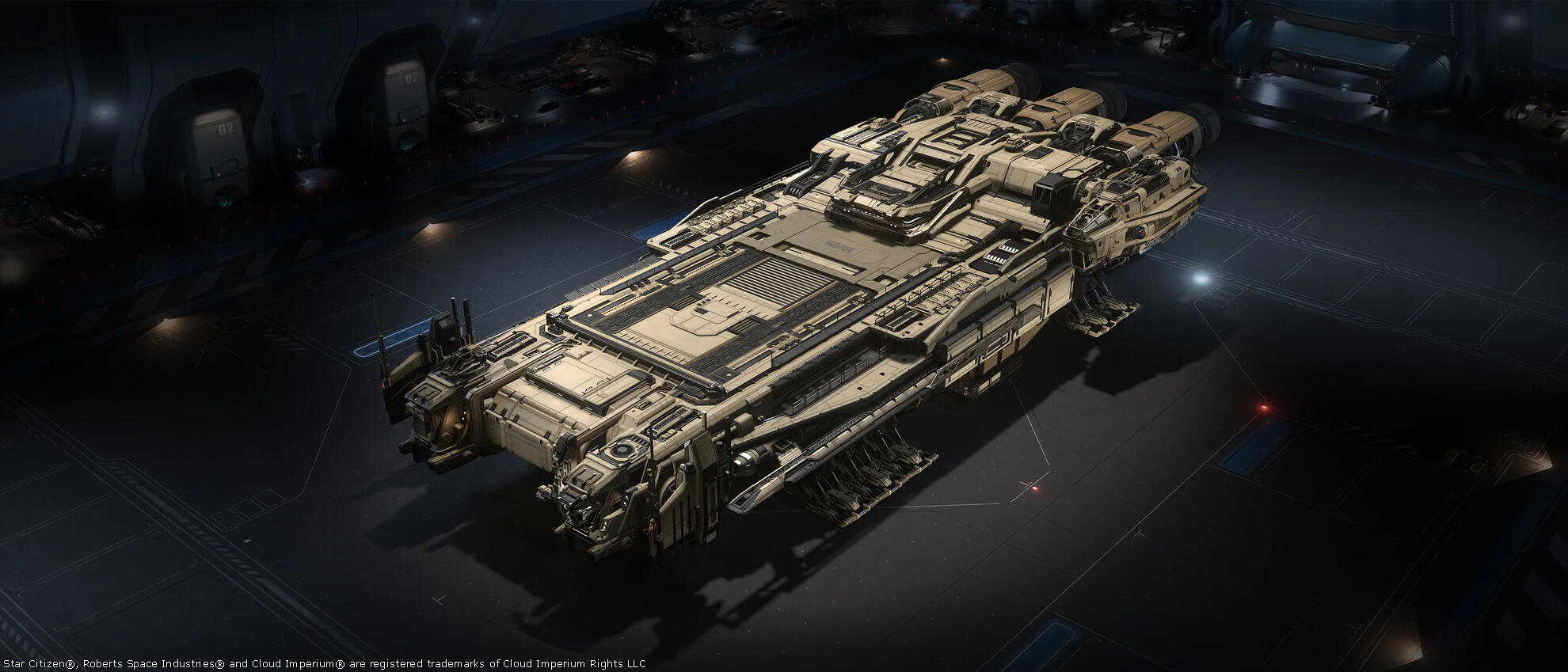 Star Citizen - DRAKE-Ironclad-Paint-Sediment