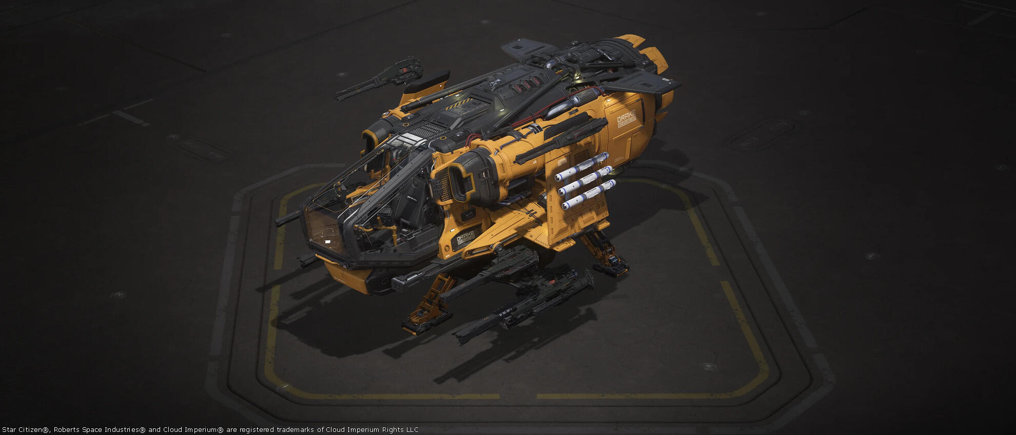 Star Citizen - DRAKE-Pitbull-Paint-Hardstrike