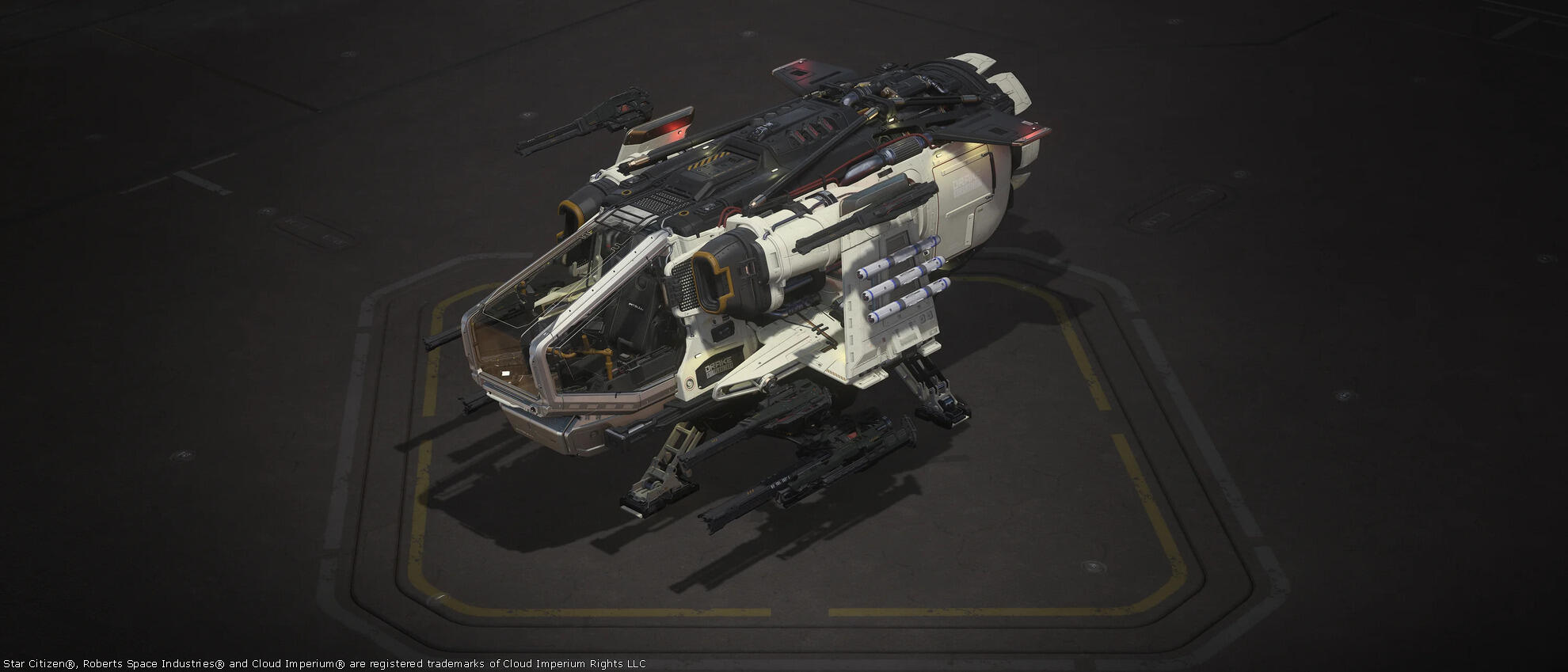 Star Citizen - DRAKE-Pitbull-Paint-Wind-Chill
