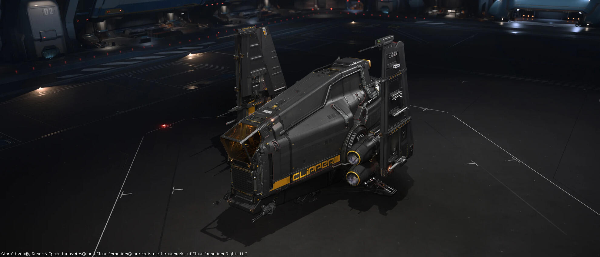 Star Citizen - Drake-Clipper-Paint-Default