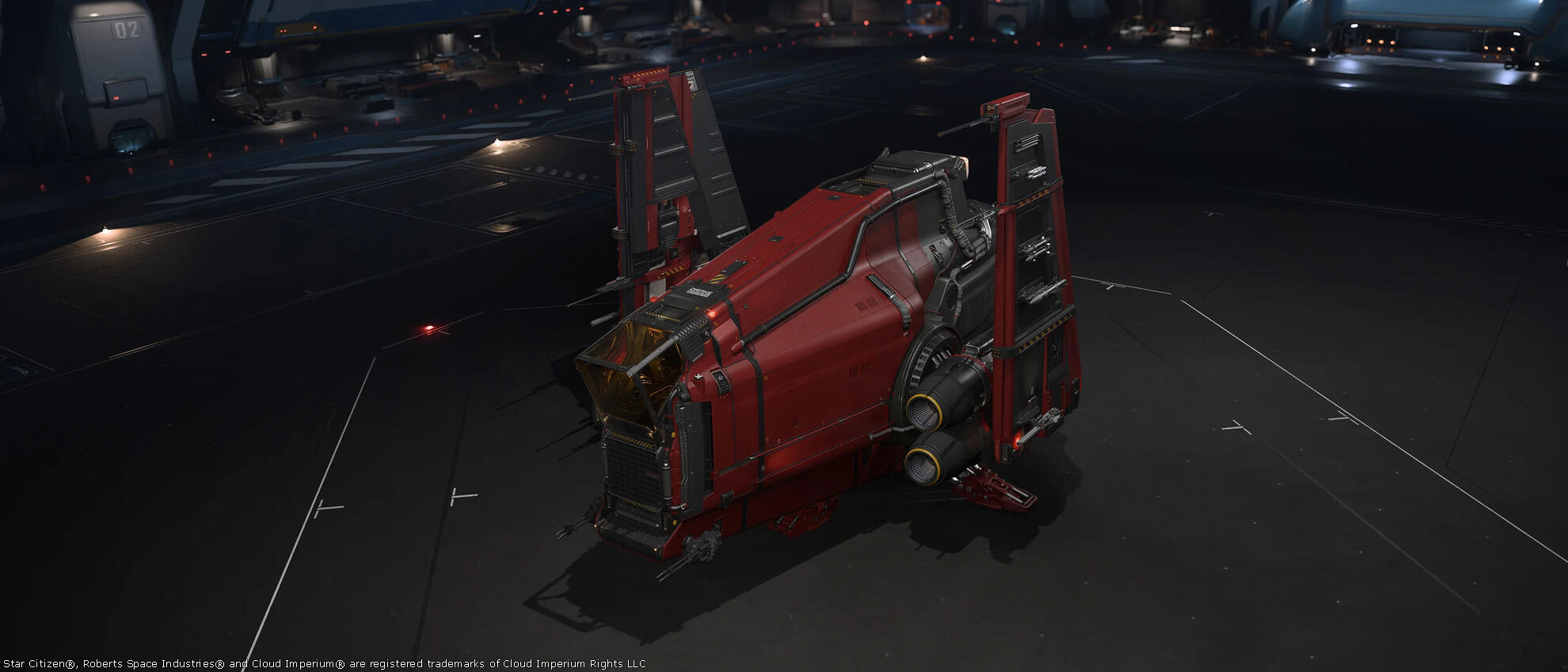 Star Citizen - Drake-Clipper-Paint-Firewall