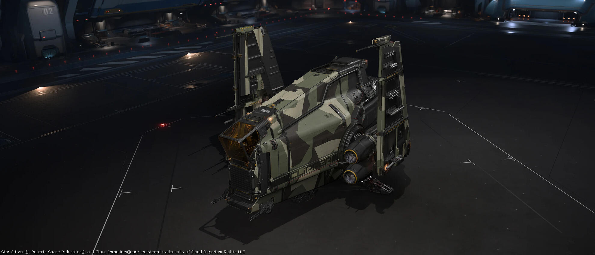 Star Citizen - Drake-Clipper-Paint-Holt-Camo