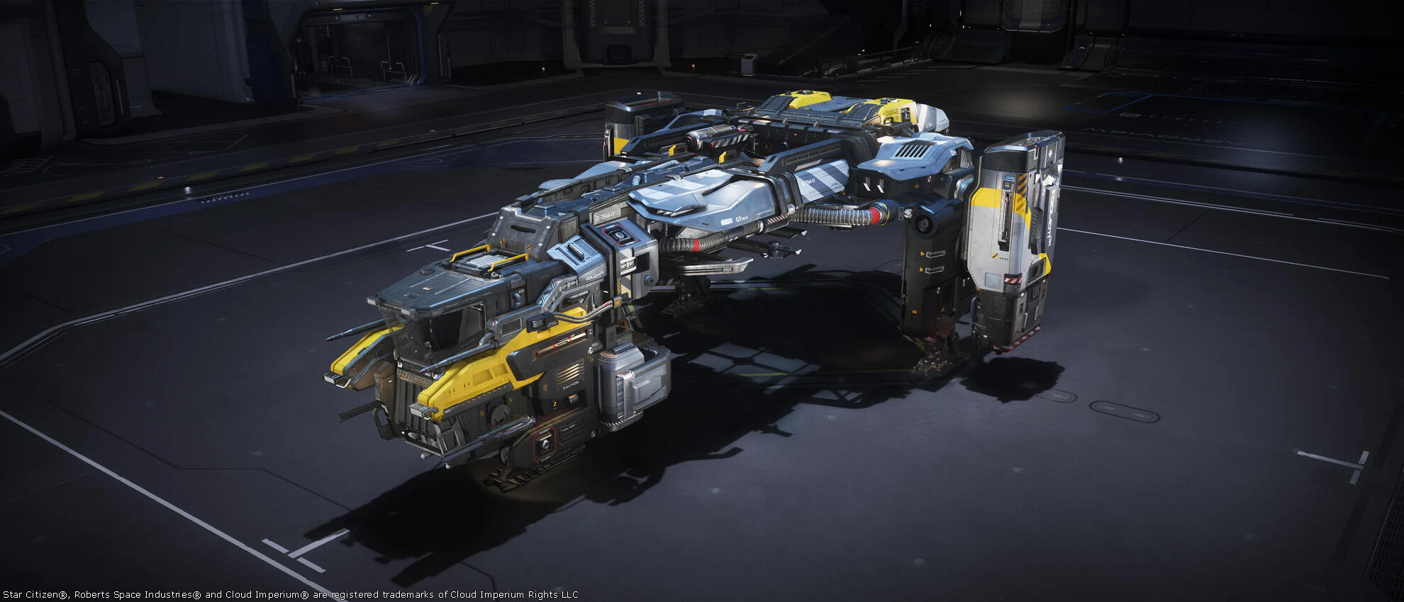 Star Citizen - Drake-Golem-OX-Paint-Sunstruck