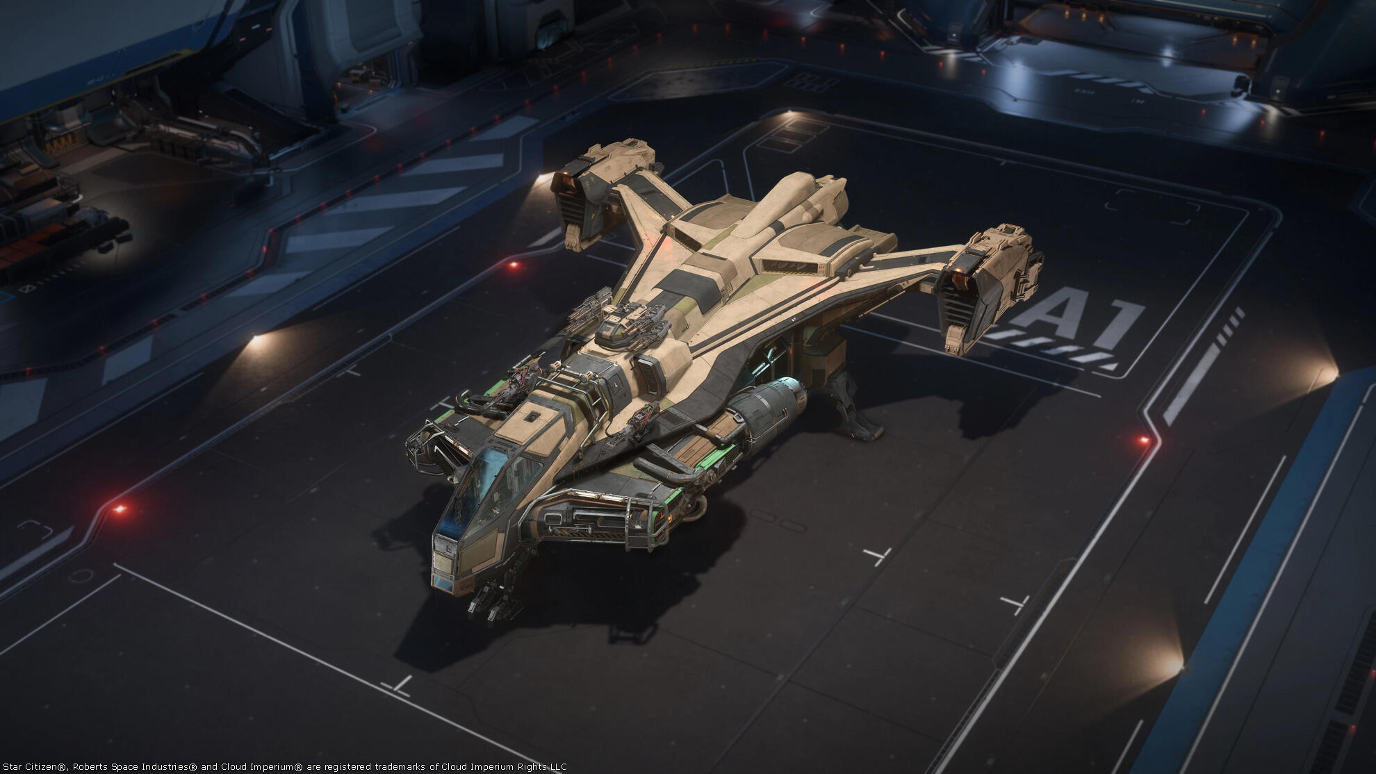 Star Citizen - Greys-Market-Shiv-Paint-Earthquake