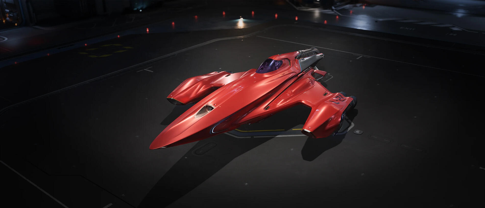 Star Citizen - Kruger-L21-Wolf-Paint-Rosso