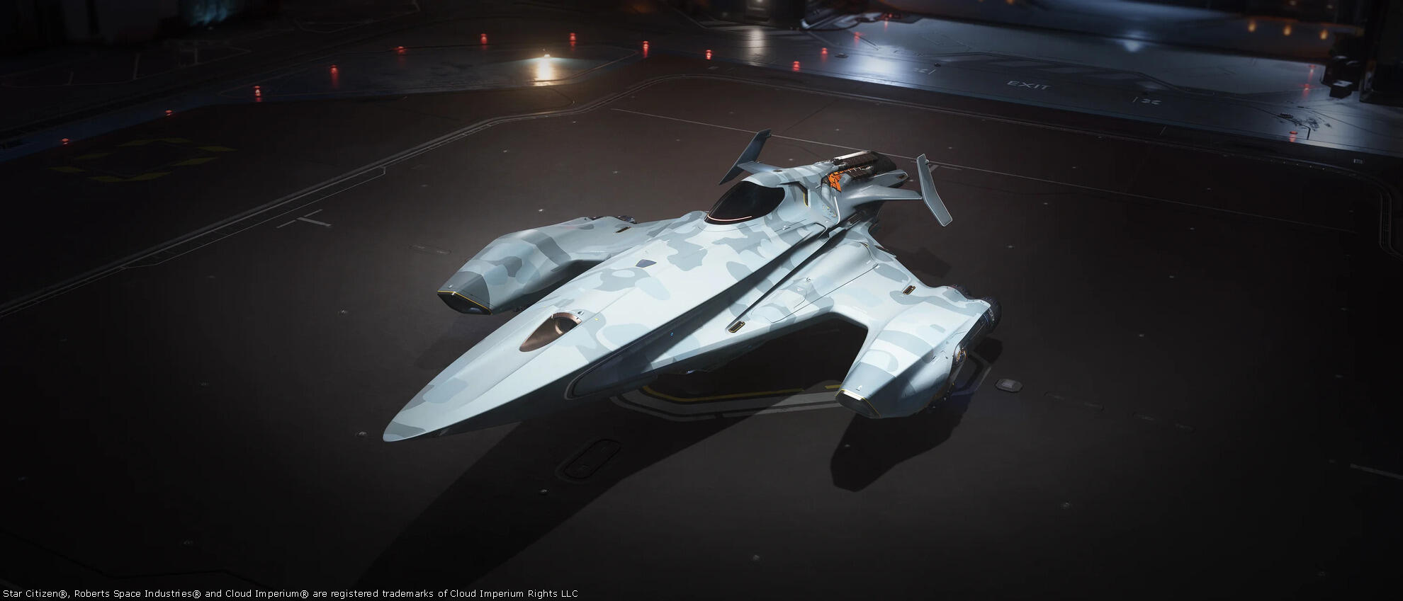 Star Citizen - Kruger-L22-Wolf-Paint-Iceflash