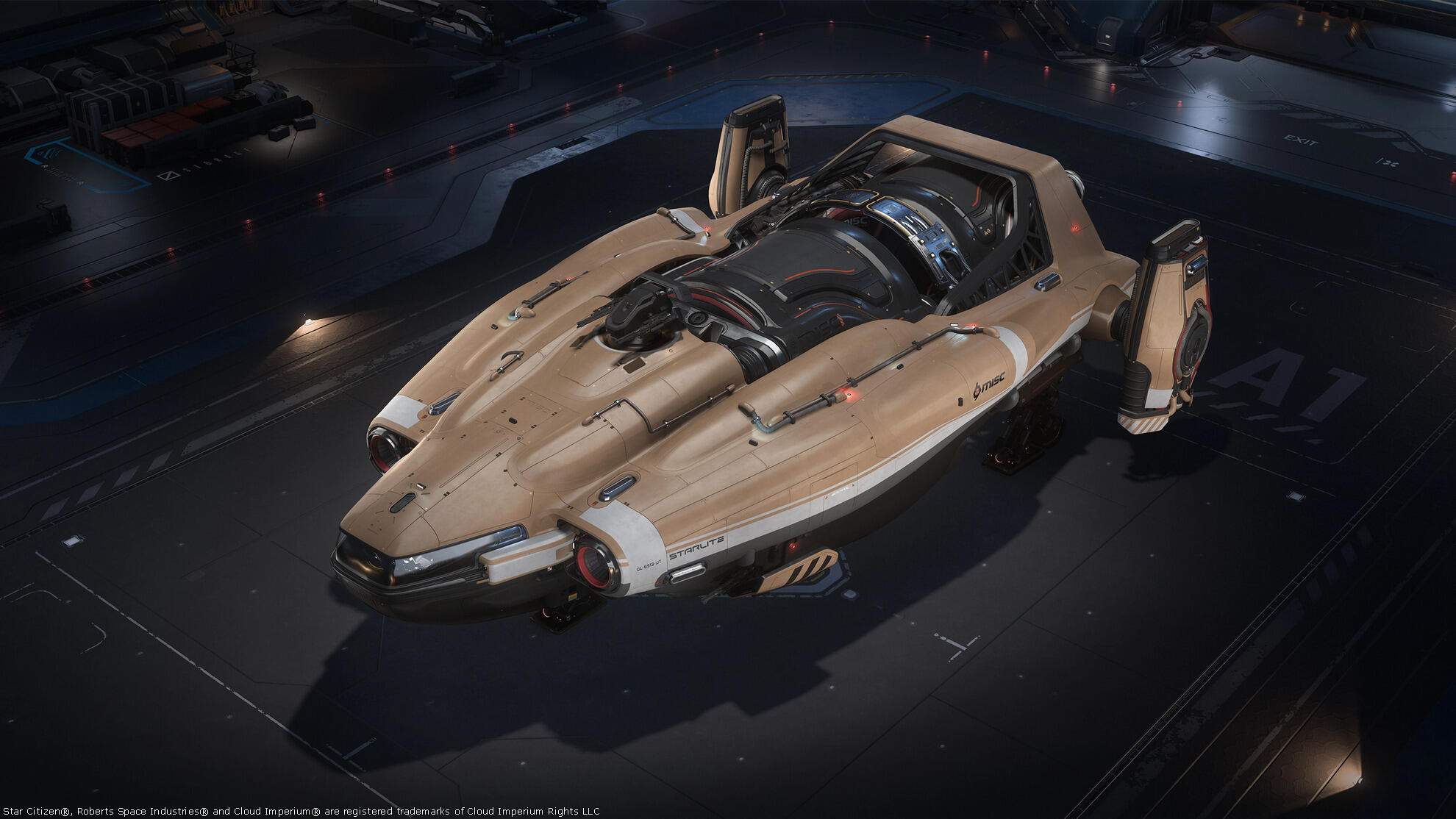 Star Citizen - Misc-Starlite-Paint-Mojave
