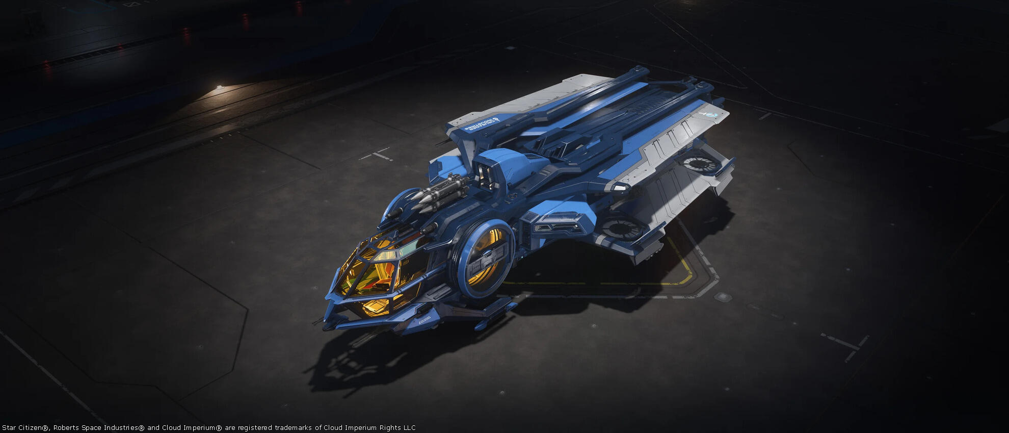Star Citizen - RSI-Aurora-Mk-I-Paint-Crusader
