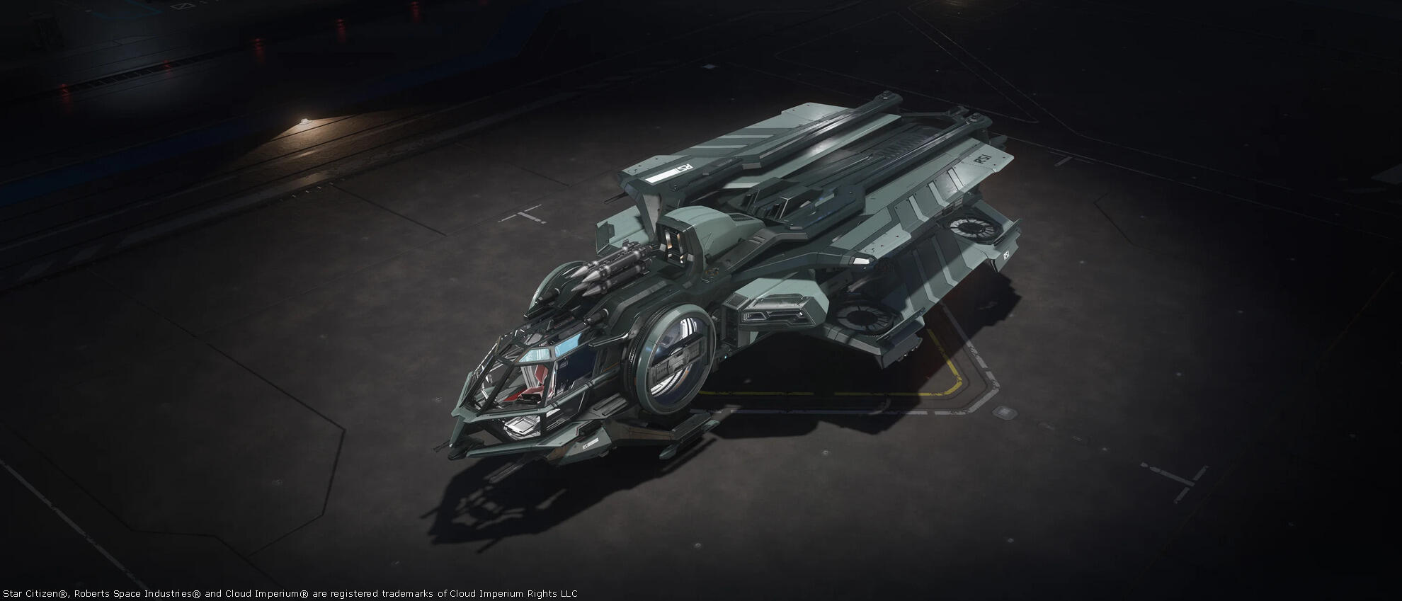 Star Citizen - RSI-Aurora-Mk-I-Paint-Light-and-Dark-Grey