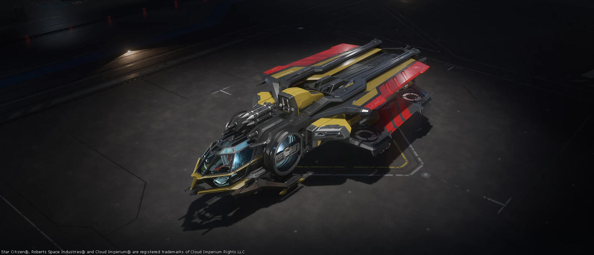 Star Citizen - RSI-Aurora-Mk-I-Paint-Pitchfork