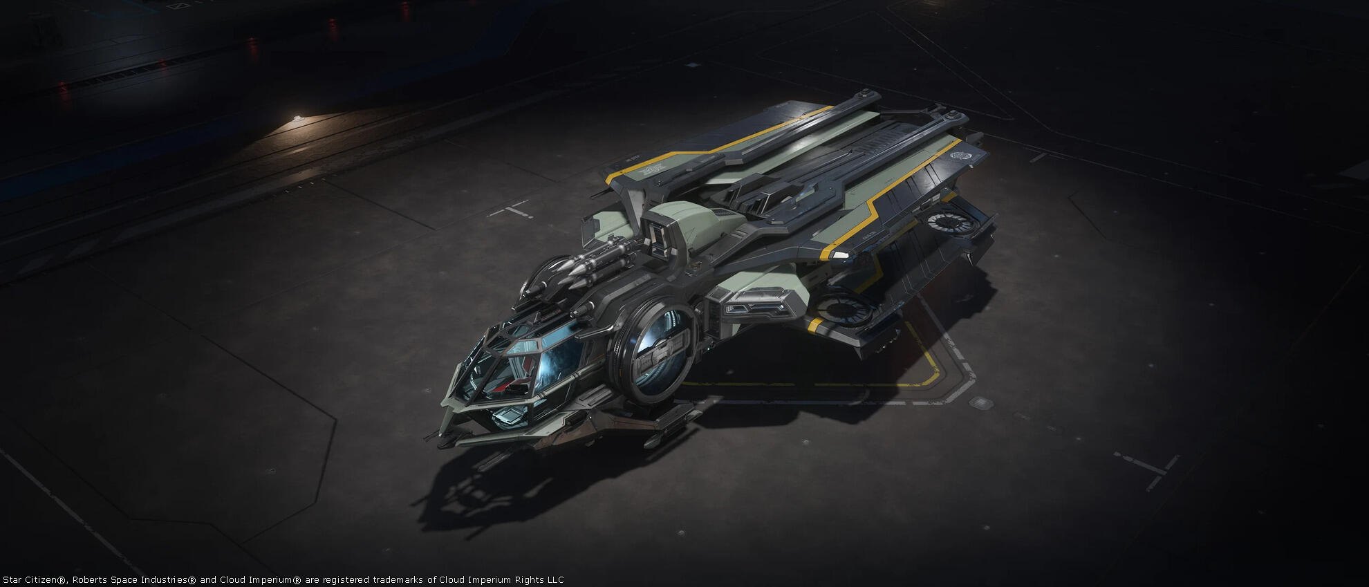 Star Citizen - RSI-Aurora-Mk-I-Paint-UEE-Service