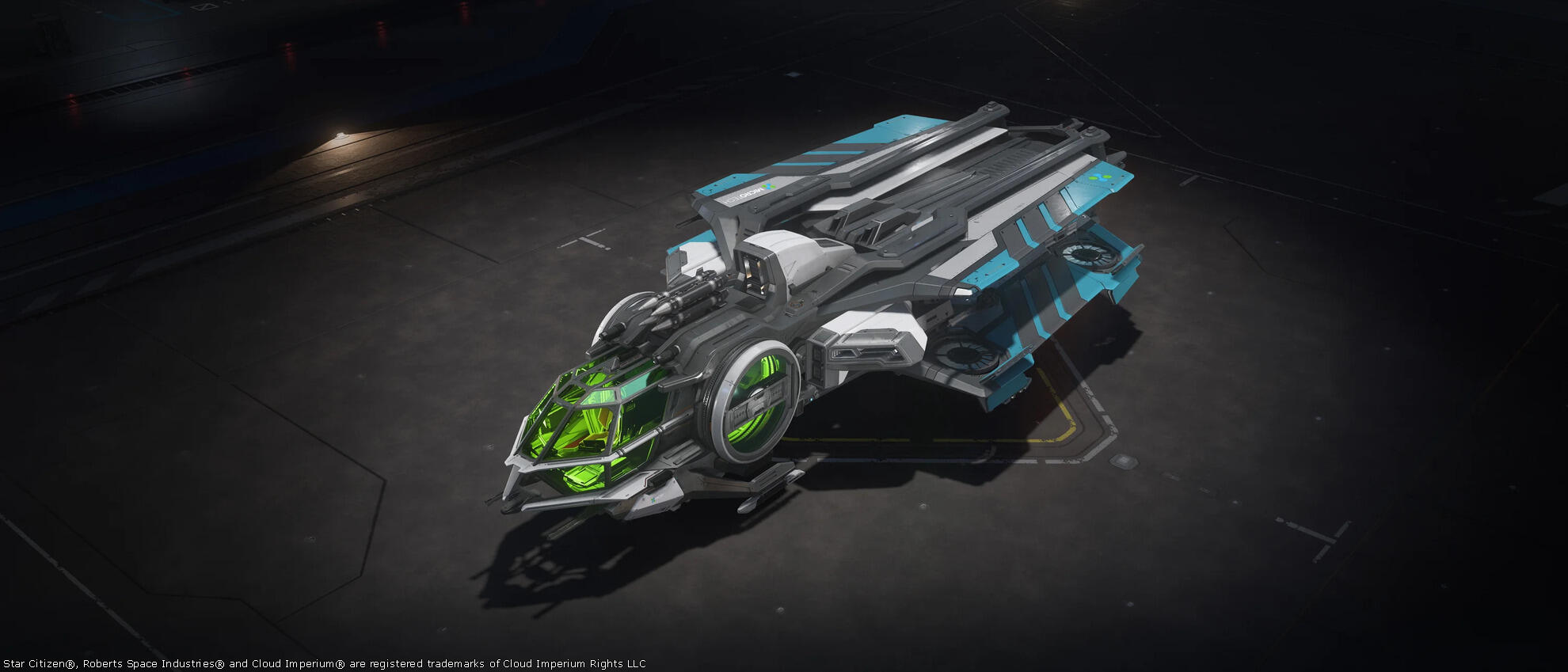 Star Citizen - RSI-Aurora-Mk-I-Paint-microTech