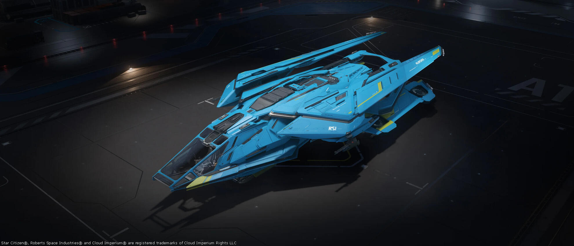Star Citizen - RSI-Aurora-Mk-II-Paint-Caspian