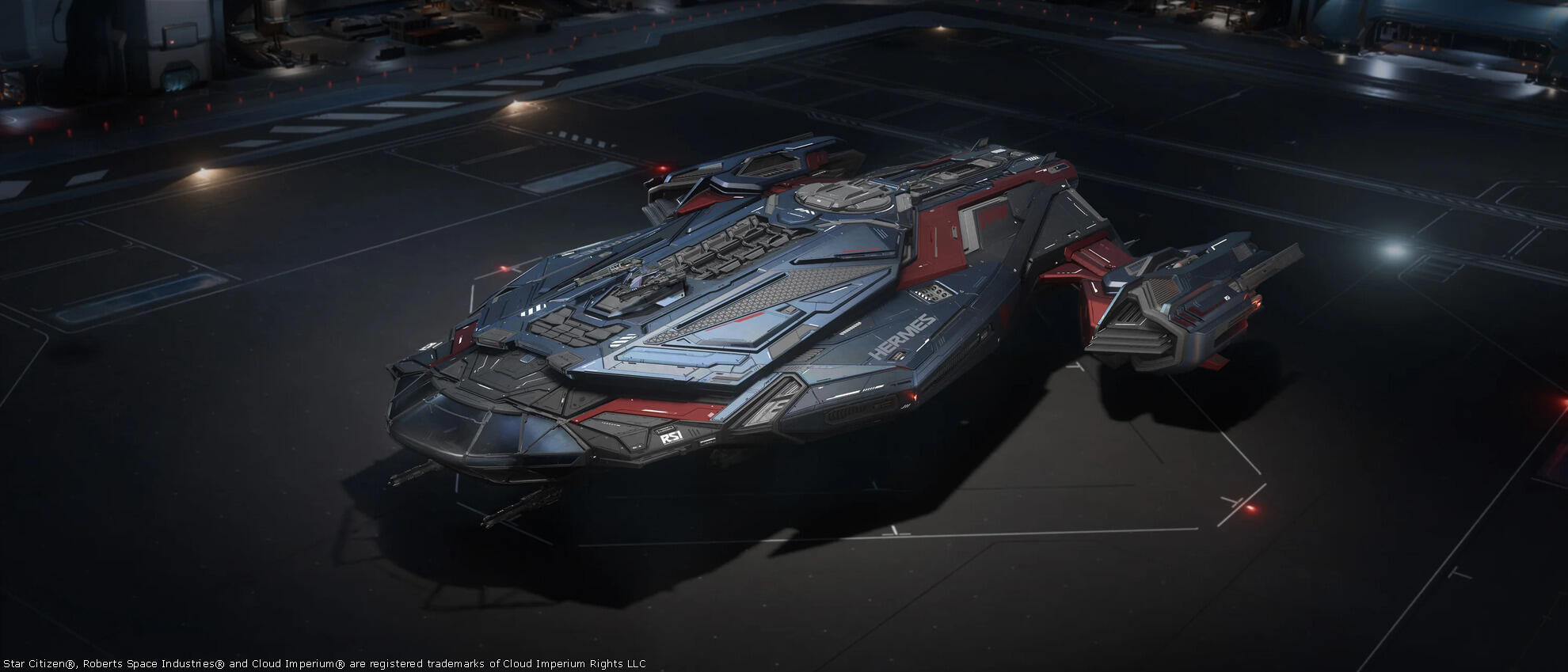 Star Citizen - RSI-Hermes-Paint-Disco