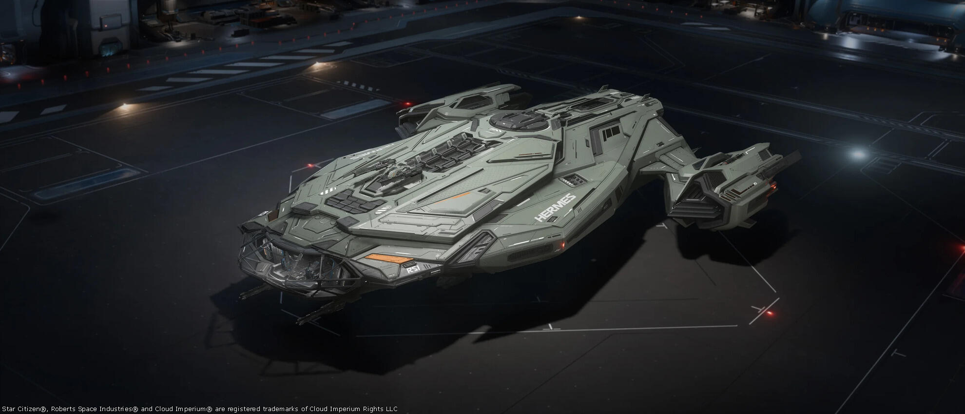 Star Citizen - RSI-Hermes-Paint-Hornorbound