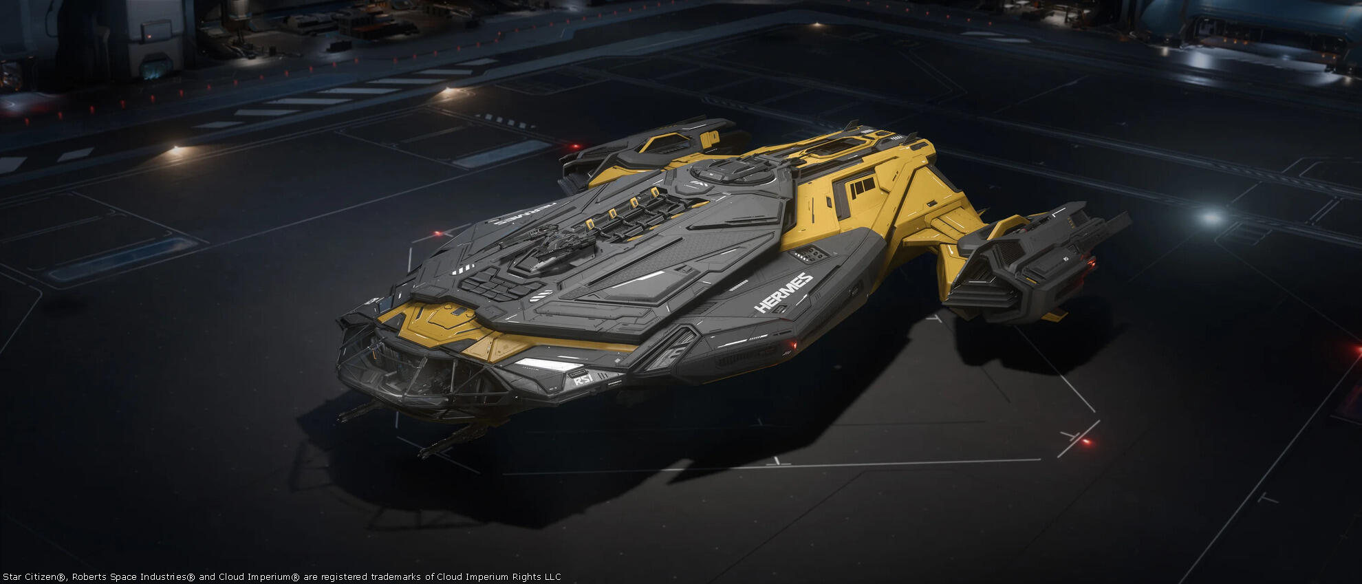 Star Citizen - RSI-Hermes-Paint-Lockdown