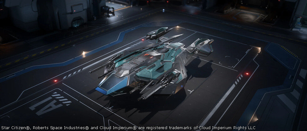 Star Citizen - RSI-Meteor-Paint-Skylark