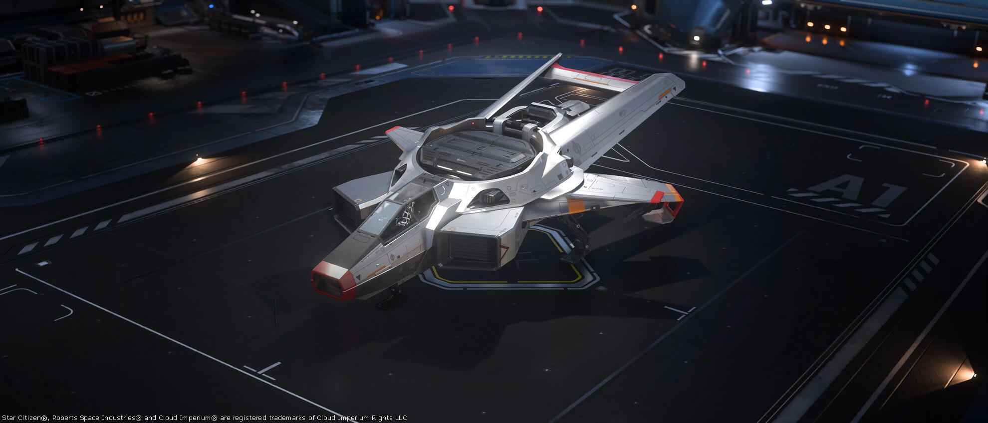 Star Citizen - Anvil-F7C-hornet-MkI-Paint-Ironheart
