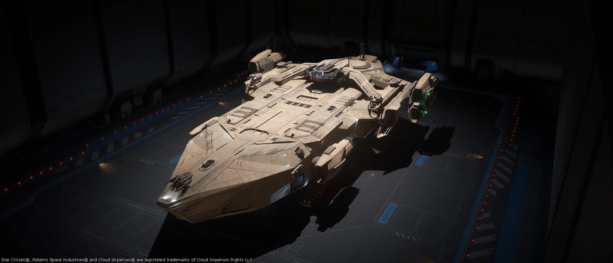 Star Citizen - Idris-paint-beachhead