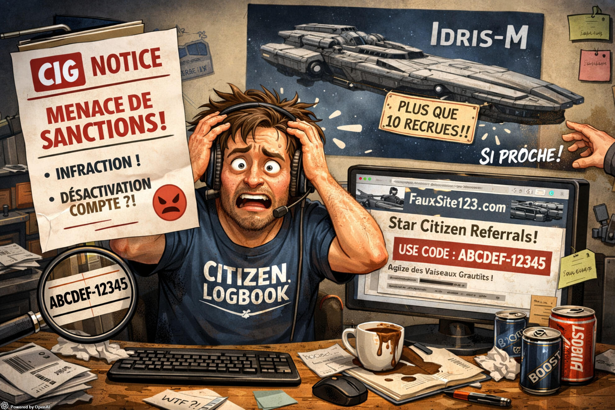 Star Citizen - Citizen Logbook dans la Tourmente