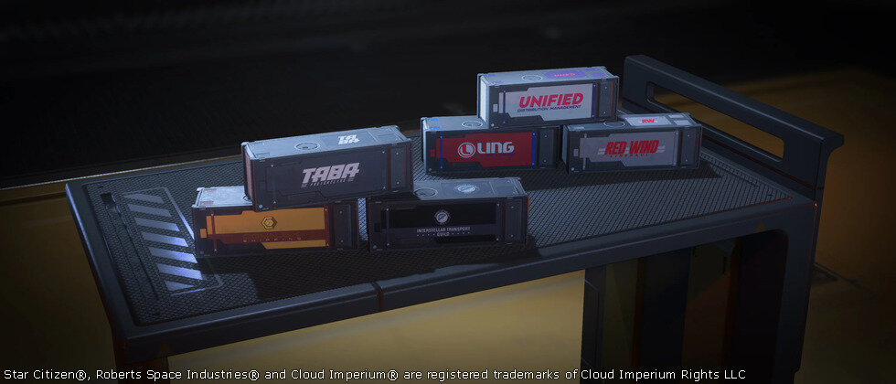 Star Citizen - Collection de Cargaisons Décoratives