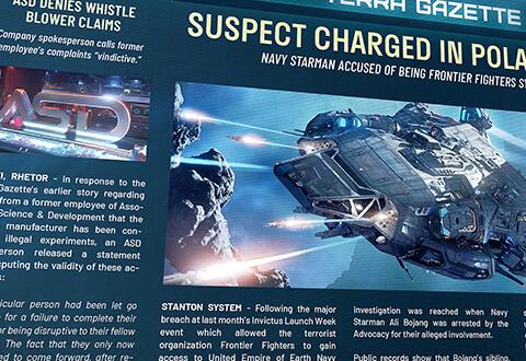 Terra Gazette: Un Suspect incriminé dans le Vol d'un Polaris